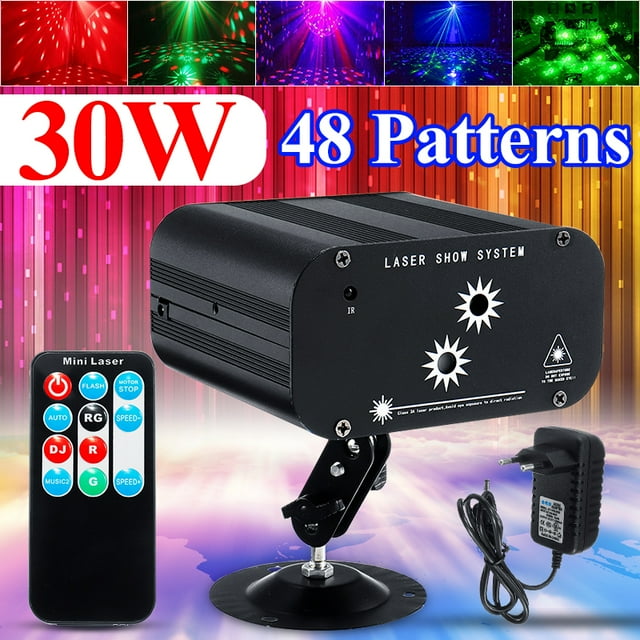 Generic 30W RGB LED Stage Laser Light DJ Club Disco Party Beam Lamp