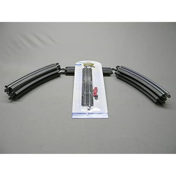 Bachmann HO Scale E-Z Track 39" x 57" Oval w/ Terminal/RERAILER Section and Terminal Wires HO Gauge