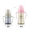 thumbnail image 5 of GROSMIMI Vaso mágico a prueba de derrames, sin derrames, con pajita y asa para bebés y niños pequeños, personalizable, PPSU, sin BPA, 10 oz (mantequilla), 5 of 5