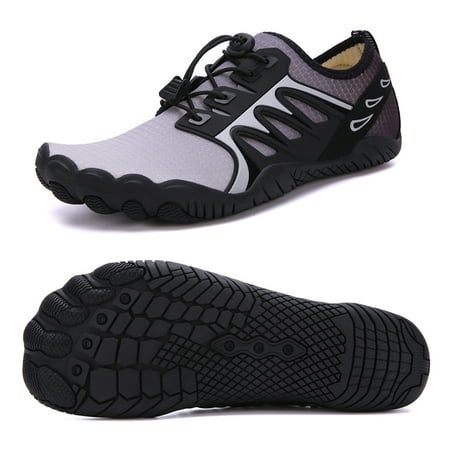 Image of Barerun Adults Athletic Water Sport Shoes Quick Drying Black