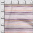 thumbnail image 2 of oneOone Cotton Cambric Purple Fabric Stripes Dress Material Fabric Print Fabric By The Yard 42 Inch Wide, 2 of 4