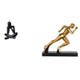 thumbnail image 1 of Escultura Abstracta Moderna De Corredor, Figura Decorativa Coleccionable Para Sala De Estar, Entrada, Mesa, Estantería, Decoración Del Hogar, 1 of 8