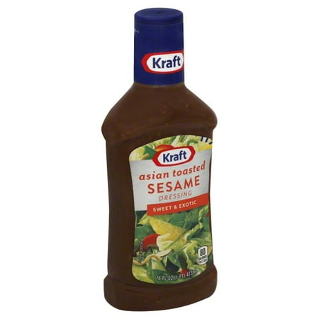 Kraft Salad Dressing Asian Toasted Sesame, 16 fl oz