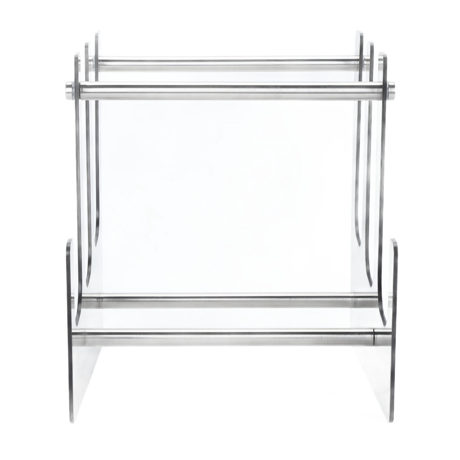 M Buder Keyboard Display Stand 3 Tier Acrylic Desk Keyboard Storage Holder for Mechanical Gaming Keyboard, Black (12.2 inches / 31 cm)