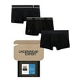 thumbnail image 1 of Underwear Expert Men's Trunks Curated Mystery Box, 3 Pairs, 1 of 4