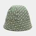 thumbnail image 4 of CoCopeaunts Cotton Bucket Hat for Women Spring Summer Sunscreen Little Daisies Flower Fishing Cap Lady Fisherman Hat for Girl, 4 of 8
