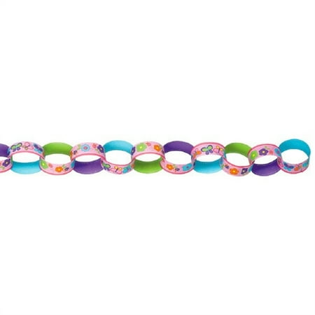 Printed Garland - Sweet Birthday Girl Printed Paper Chain Garland