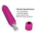 thumbnail image 2 of TLUDA 2PCS Anal Plug Set Anal Toys Butt Plugs with Bullet Vibrator for Beginners Women Men,S-Pink, 2 of 5