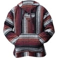 thumbnail image 1 of Mexican Hoodie Hippie Surf Poncho Sweater Sweatshirt Pullover, 1 of 4