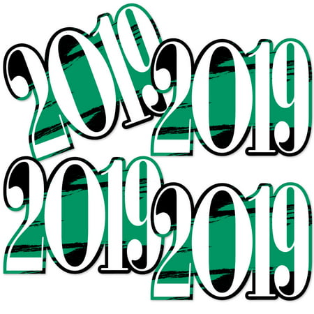Green Grad - Best is Yet to Come - 2019 Decorations DIY Green Graduation Party Essentials - Set of (Best 22 Pistol 2019)
