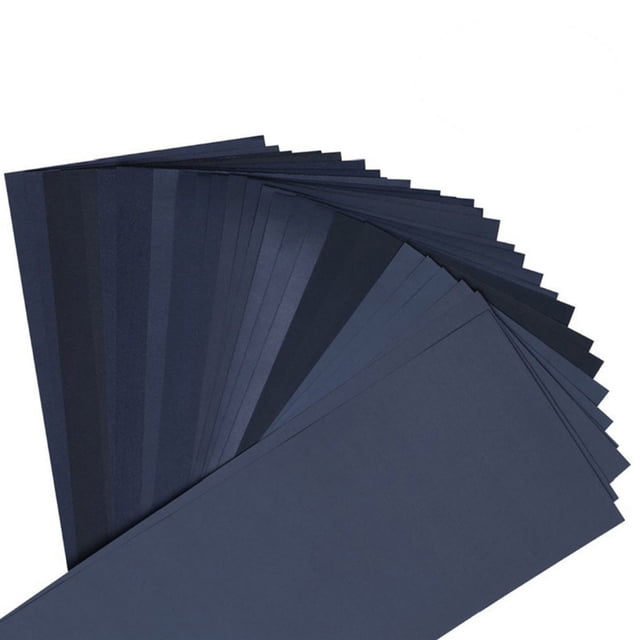 MERRYHAPY 27Ud Papel Lija Recortable Negro Para Lijado En Madera Y Ambientes Exigentes