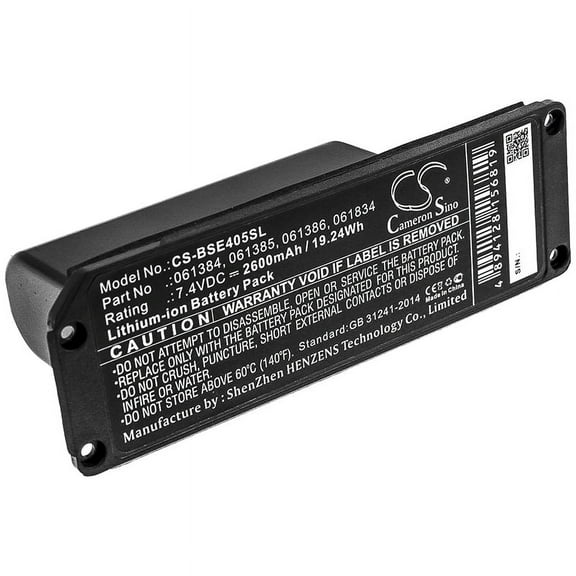 2600mAh 061834 061386 061385 061384 Battery for SoundLink Mini one 413295 Soundlink Mini