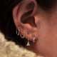 thumbnail image 4 of 8pcs Ear Studs Set Inlaid Tri En Earrings For Use, 4 of 4