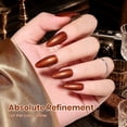thumbnail image 5 of Beetles Brown Gel Nail Polish, 15ML Retro Metallic Shimmer Gel Polish, 5 of 8