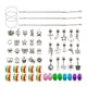thumbnail image 1 of Kit de fabricación de pulseras para niñas Haga de pulseras abalorios, pulseras para manualidades,, 1 of 9
