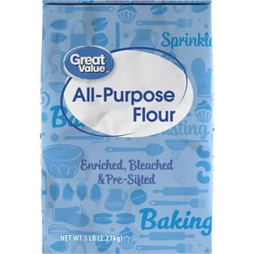 Great Value All-Purpose Flour, 5LB Bag