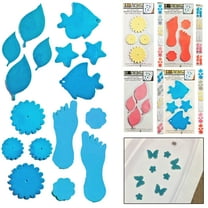 24 Pc Bathtub Grip Non Slip Tub Shower Stickers Decals Treads Applique Anti-Skid