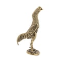 thumbnail image 2 of Figura decorativa de escritorio hecha a mano, escultura artística, colección de decoración, estatua de latón, estatua de pollo para sala de estar, 2 of 9