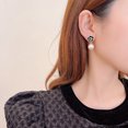 thumbnail image 6 of KDSJSXW Stud Pearl Earrings Fashion Personality Temperament Camellia Pearl Drop Earrings for Women Jewelry Gifts Big Pearl Earrings Pearl Gold Earrings Pierced Earrings for Women(A,One Size), 6 of 6