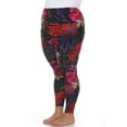 thumbnail image 3 of White Mark Women's Plus Size Casual Tropical Leggings, 3 of 5