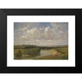 thumbnail image 2 of Adolf Stäbli 18x14 Black Modern Framed Museum Art Print Titled - At the River Amper (1893-1894), 2 of 5