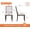 Rustic Brown, variant on WAMPAT Farmhouse Upholstered Dining Chairs Set of 4,Modern Kitchen Chairs with Fabric Cushion & Splat Back for Dining Room,Living Room,Brown