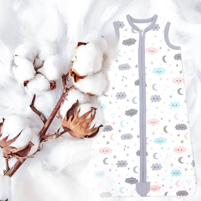 Bublo Baby Sleep Sack, Cotton Wearable Blanket, 2 Pack photo 3