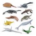thumbnail image 5 of Figuras de simulación de vida marina en el océano, figuras de acción de animales antiguos, figuras para niños, modelo de dinosaurio para acuario, colección de juguetes de cumpleaños, 5 of 5