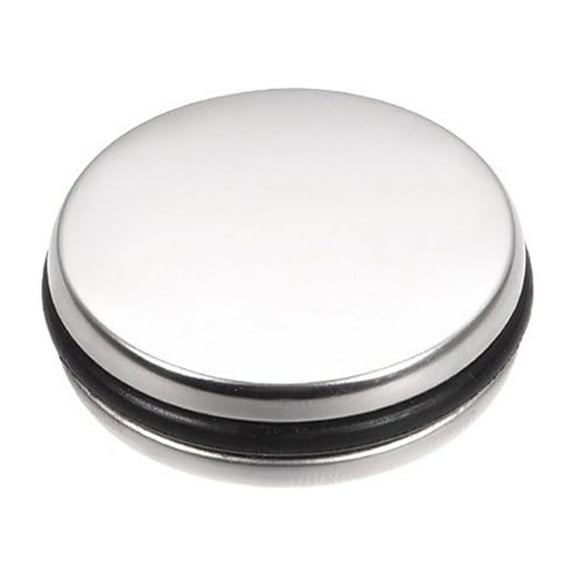 Sink Bath Basin Waste Sink Push Silver Tone 35mm Bathroom Basin Bathtub Clack Plug Click Easy Pop-Up Plug Stopper