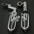 thumbnail image 2 of HTT-MOTOR 1" Highway Radical Flame Foot Pegs Clamps For Harley Sportster 883 1340 XL1200, 2 of 6