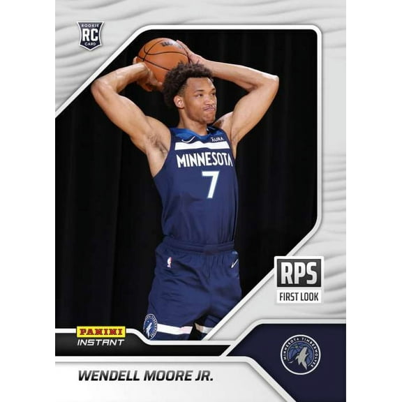 NBA 2022-23 Instant RPS First Look Basketball   Wendell Moore Jr. Trading Card (Rookie Card) #RPS-23