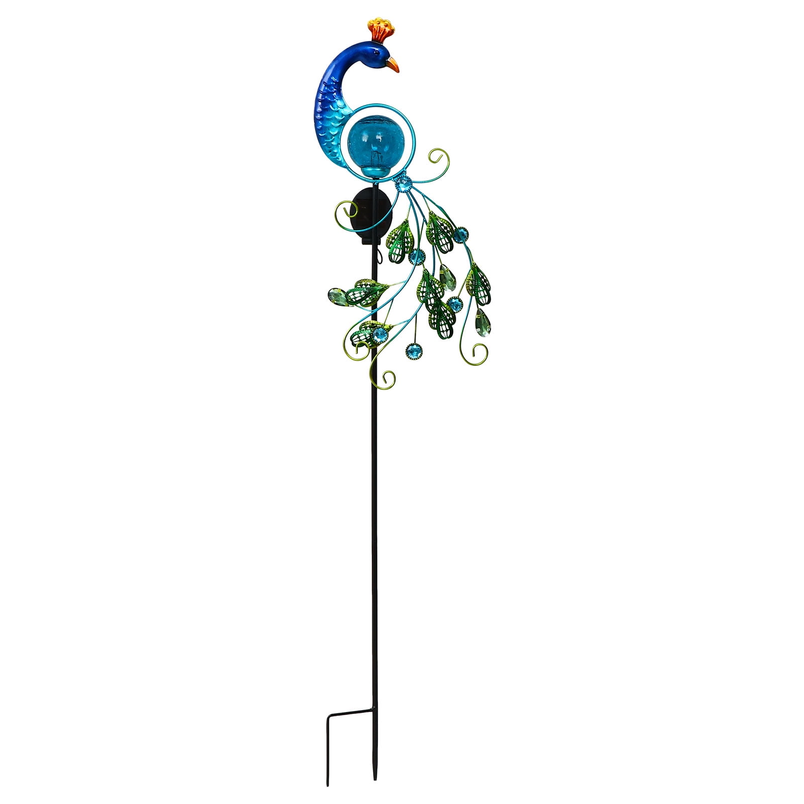 NUOLUX Lights Solar Outdoor Yard Stake Garden Decor Ornaments Stakes