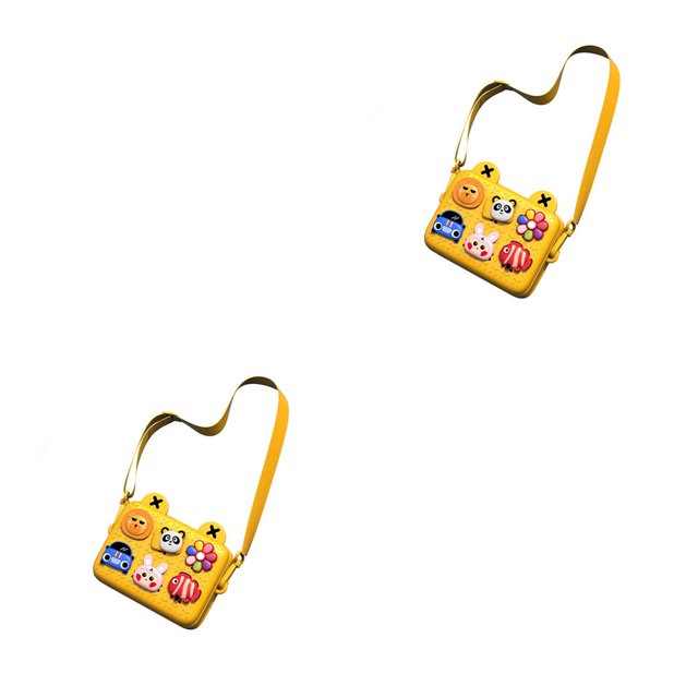 Qarigey Bolso para niños Diseño lindo Regalo de Navidad Juguetes Kawaii Regalo Estilo de dibujos animados Paquete de cofre pequeño Bolso cruzado para Type2 NO2 Qarigey CBP311800
