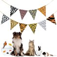 thumbnail image 4 of Hanging Banner Hawaiian Theme Monstera Animal Hanging Banner Party Decor Banner, 4 of 4