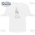 thumbnail image 1 of Camisetas con gráficos de velas, ropa para hombre, nuevas camisetas y tops, camisetas de algodón para mujer, camisetas estampadas, ropa Y2K, lindas y divertidas camisetas, 1 of 7