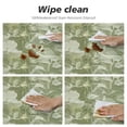thumbnail image 4 of Nawypu  Mushrooms Olive Green Round Fitted Table Cloth Cover, Round Fitted Tablecloth with Elastic, Table Cloth Round Cover, Elastic Tablecloth for Round Tables, 4 of 7