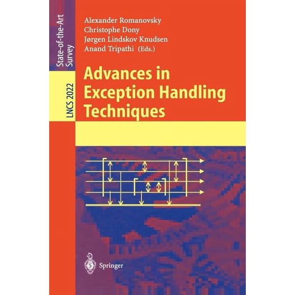 Lecture Notes in Computer Science Advances in Exception Handling Techniques, Book 2022, (Paperback)