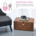 thumbnail image 2 of 24pcs Small Metal Padlock Heart Shaped Padlock Mini Diary Book Lock with Keys, 2 of 8