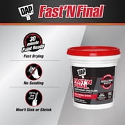 DAP Fast 'N Final 16 oz White Lightweight Spackling Putty