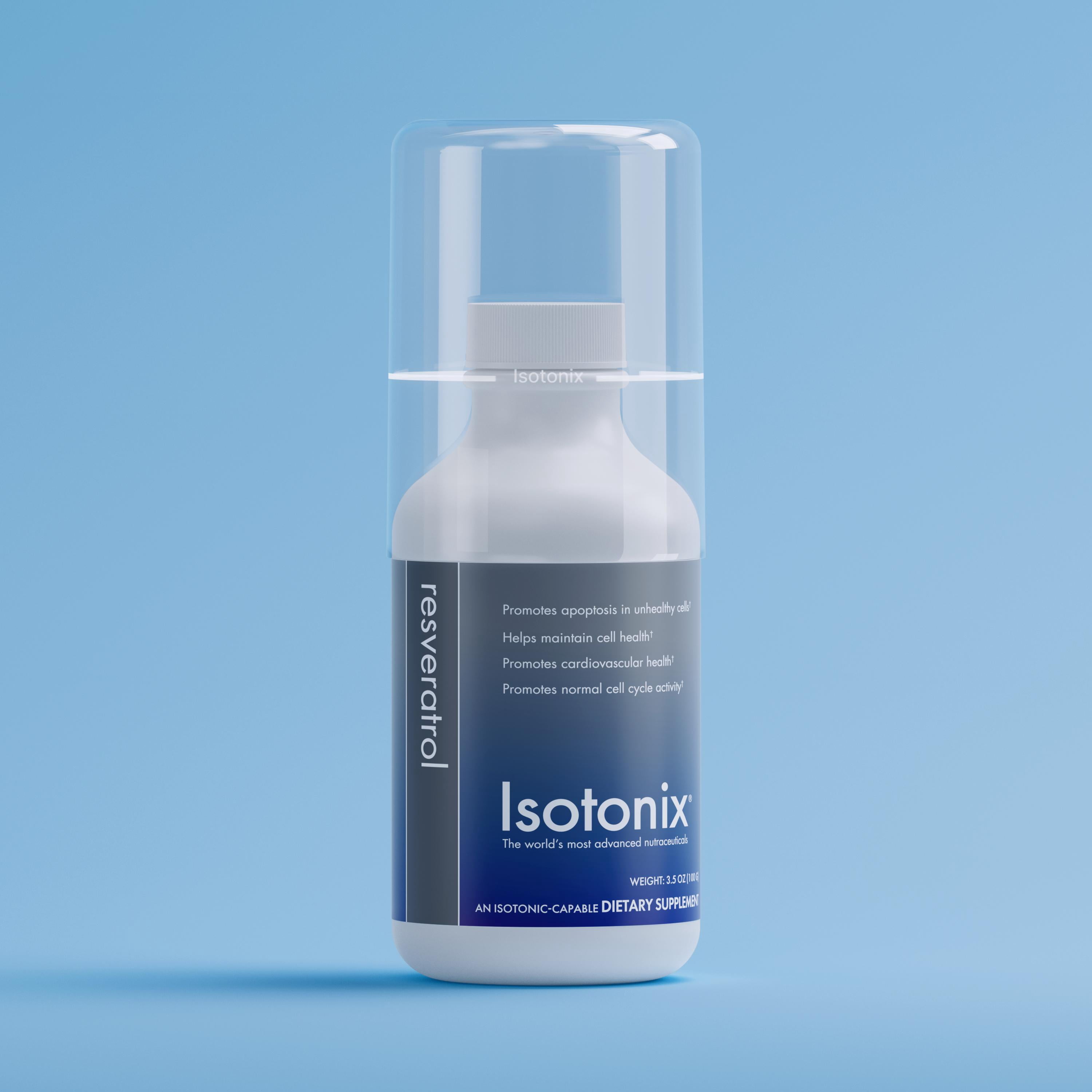 Isotonix Resveratrol Supplement with Resveravine, BioVin and VitaBlue for Cellular Health, Antioxidant Protection, and Cardiovascular Support - 30 Servings