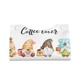 thumbnail image 2 of Fuzoiu Coffee Gnome (2) Print Tissue Box Cover, PU Leather Tissue Holder,Decorative Facial Paper Organizer for Bathroom Living Room Bedroom Countertop Office Desk Car Home, 2 of 7