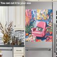 thumbnail image 3 of Yayeee Magnetic Dishwasher Cover for The Front Decoration Home Kitchen Machine Sticker Protector, Art Cat, 3 of 6
