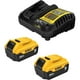 thumbnail image 1 of Kit de Baterías y Cargador DeWalt de Litio 20V MAX, de 5AH; DCB205-2C, 1 of 3
