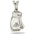 thumbnail image 3 of Men's Stainless Steel MMA Glove Necklace by Shields of Strength, 3 of 4