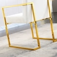 thumbnail image 3 of Tufted Design / For Dining or Living Space / Premium Comfort with Velvet Upholstery, 3 of 7