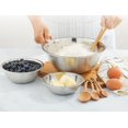 thumbnail image 3 of JoyJolt Stainless Steel Mixing Bowls - Silver, 3 of 6