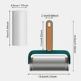 thumbnail image 6 of Oiur Lint Roller Pet Hair Ergonomic Handle Lint Roller with Protective Cover Replaceable Rolls Extra Sticky Lint Roller,D, 6 of 8