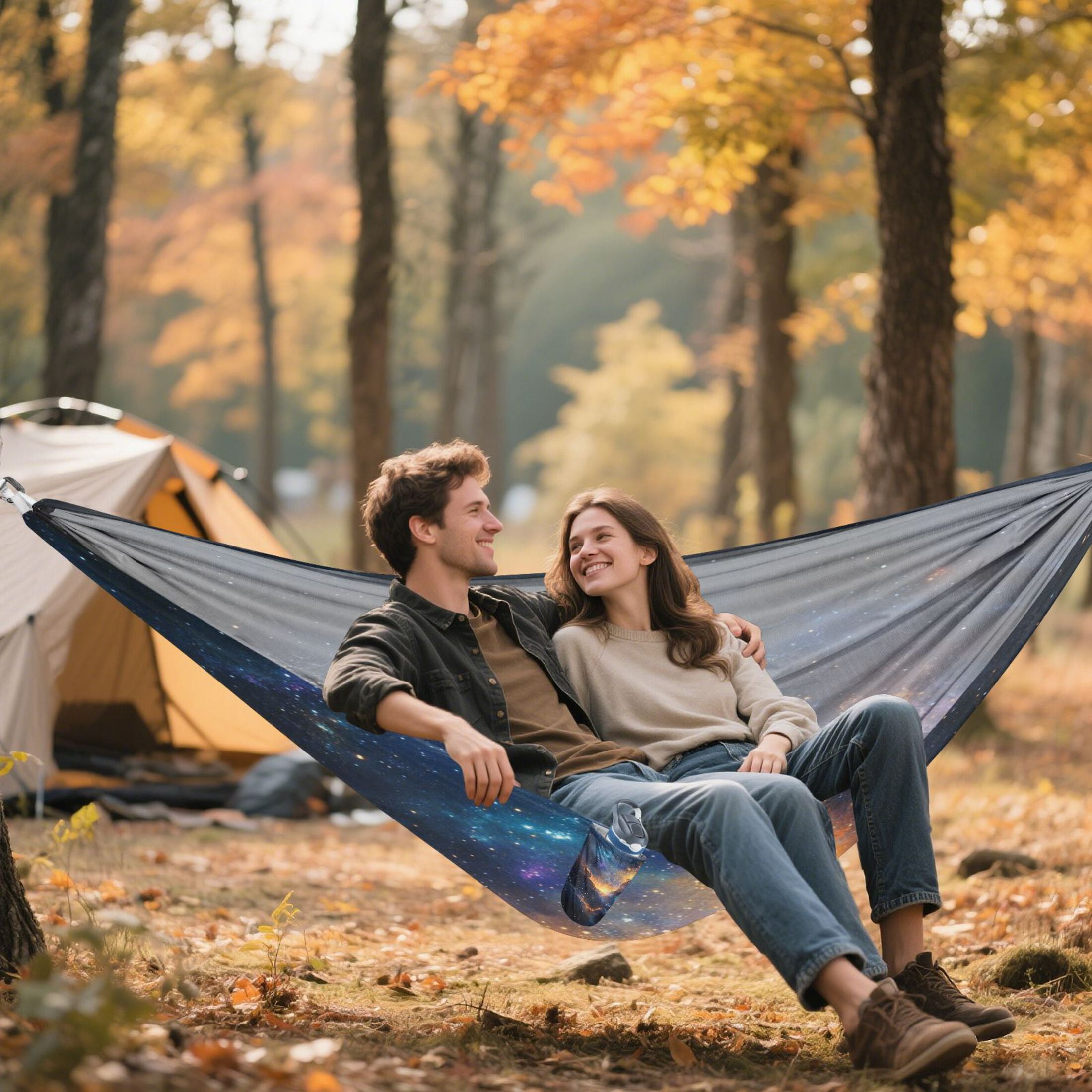 Hammock Camping Hammock Nylon Portable Hammock Travel Camping Hammock Beautiful Galaxy