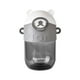 thumbnail image 1 of Botella de agua para niños con tapa abatible y pajita, reutilizable, para camping y viajes, 600 ml Gris, 1 of 9