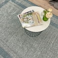thumbnail image 3 of Alfa Rich 3x5 Light Blue Area Rugs for Living Room Bedroom Cotton Washable Pet Friendly Runner, 3 of 5